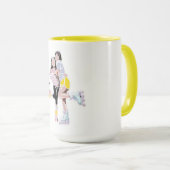 Mug Meilleurs Amis Roller Skate pour toujours (Devant droit)