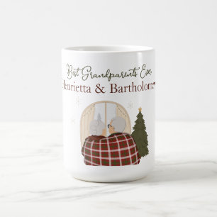 Mug Meilleurs Grands-parents de Noël Personnalisés