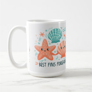 Mug Meilleurs nageoires pour toujours T-Shirt, Étoile 