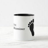Mug Meilleurs outils d'examinateur Médicale avec une t (Centre)