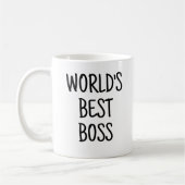 Mug Meilleurs patrons du monde drôle (Gauche)