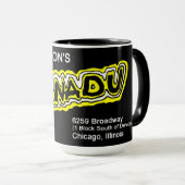 Mug Mel Markon's, Zanadu, Chicago, Illinois (Devant droit)