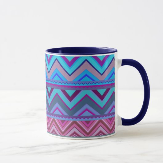 Mug Mélange #128 - Conception aztèque (Droite)