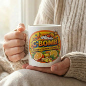 Mug Mélange Citrus Pop Art de vitamine C