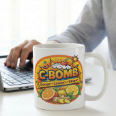 Mug Mélange Citrus Pop Art de vitamine C