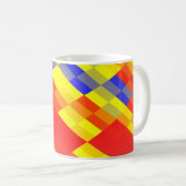Mug Mélange coloré abstrait arrière - plan desingabstr (Devant droit)