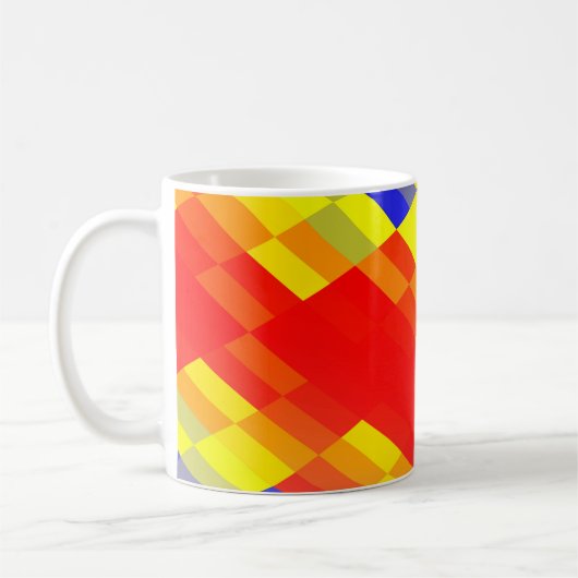 Mug Mélange coloré abstrait arrière - plan desingabstr (Gauche)