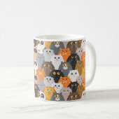 Mug Mélange de chats (Devant droit)