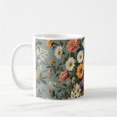 Mug Mélange de fleurs dans un vase (Gauche)