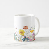 Mug Mélange de fleurs sauvages (Devant droit)