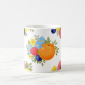 Mug Mélange de Fruits d'Été Art Citron et Fraise (Centre)