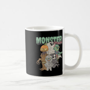 Mug Mélange de monstres drôles mignons Frankenstein Fi