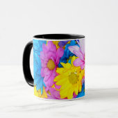 Mug Mélange de pâte à fleur marron (Devant gauche)