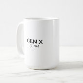 Mug Mélange de patients - Humour Gen X pour un TikTok  (Devant gauche)