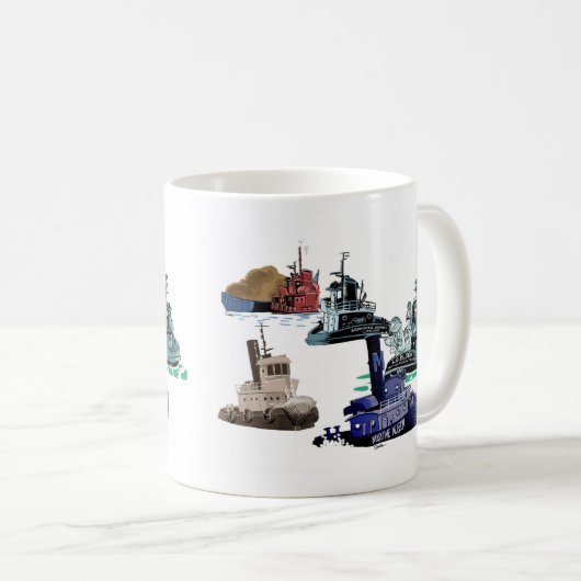 Mug Mélange de traction subite (Devant droit)