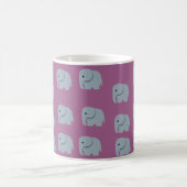 Mug Mélange d'éléphant gris (Centre)