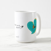 Mug Mélange LoverS du café (Devant droit)