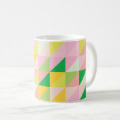 Mug Mélange Motif de maquette géométrique dans les cou (Devant droit)