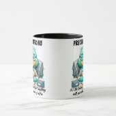 Mug Mélange parfait d'Humour et de café pour votre bur (Centre)