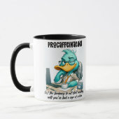 Mug Mélange parfait d'Humour et de café pour votre bur (Gauche)