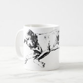 Mug Mélange Pit endormi, Noël cosy (Devant gauche)