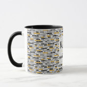 Mug Mélange tricoté. (Gauche)