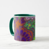 Mug Mélange verte et orange (Devant gauche)