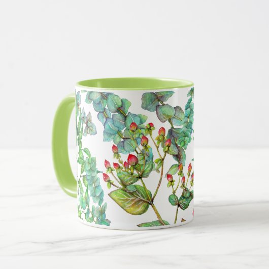 Mug Mélanger le feuillage (Devant gauche)