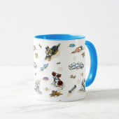 Mug Mélangez-le vers le haut (Devant droit)