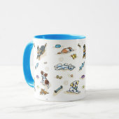 Mug Mélangez-le vers le haut (Devant gauche)