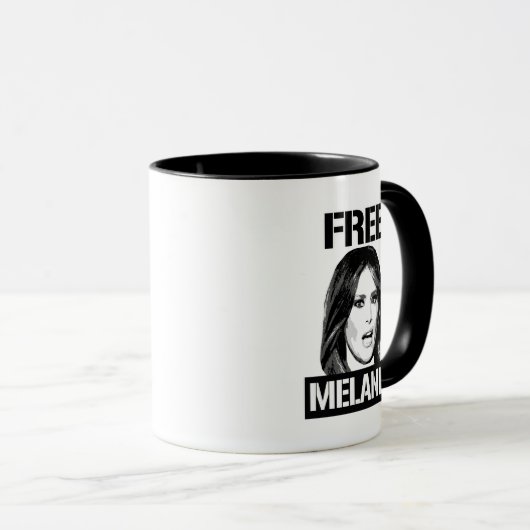 MUG MELANIA LIBRE - (Devant droit)