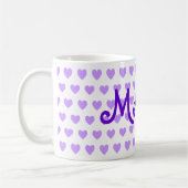 Mug Mélanie en violet (Gauche)