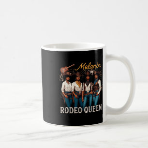 Mug Melanin Rodeo Queen Black Cowgirl Africaine Améric