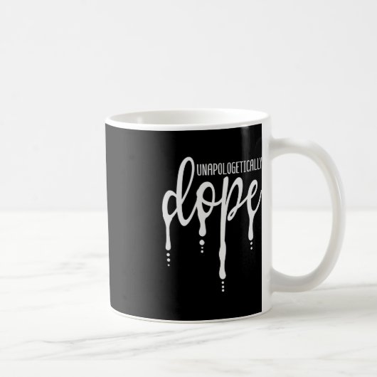 Mug Melanin Unapologétiquement Dope Black Girl Tee Chr (Droite)
