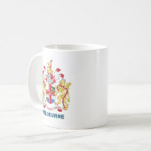 Mug Melbourne, Australia - coat of arms (Devant gauche)