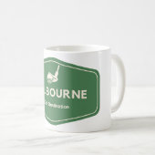 Mug Melbourne Australie - Golf Course Destination Logo (Devant droit)