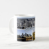 Mug Melbourne - Australie - Mosaïque - (Devant gauche)