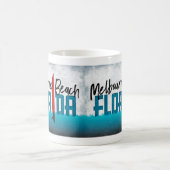 Mug Melbourne Beach Floride Surf Surf (Centre)