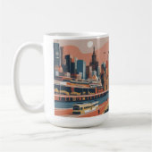 Mug Melbourne poster vintage (Gauche)