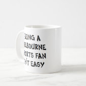 Mug melbourne sports fan, being (Devant gauche)