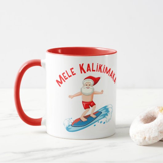 Mug Mele Kalikimaka (Avec donut)