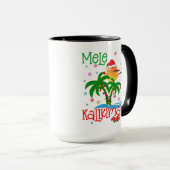 Mug Mele Kalikimaka Hawaiian Joyeux Noël Aloha (Devant droit)