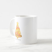 Mug Mele Kalikimaka Joyeuse pizza hawaïenne de Noël (Devant gauche)