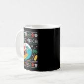 Mug Mele Kalikimaka Pajamas Santa Hawaii Ugly Christma (Devant gauche)