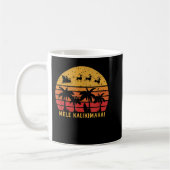 Mug Mele Kalikimaka Retro Hawaii Famille de Noël Va (Gauche)