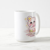 Mug Mello le lapin mochi - Délicieux (Devant droit)