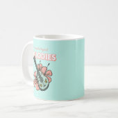 Mug Mélodies tropicales Ukulele Floral Art (Devant gauche)