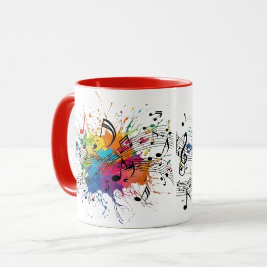 Mug Melody Splash (Devant gauche)