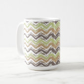 Mug Melon Brandy Scribble ZigZag Motif (Devant gauche)