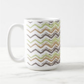 Mug Melon Brandy Scribble ZigZag Motif (Gauche)